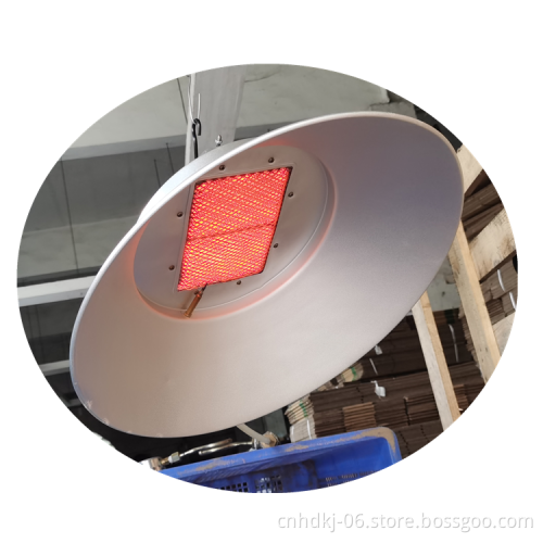 Gas saving piglet house farm round infrared gas heater lamp brooder for sale